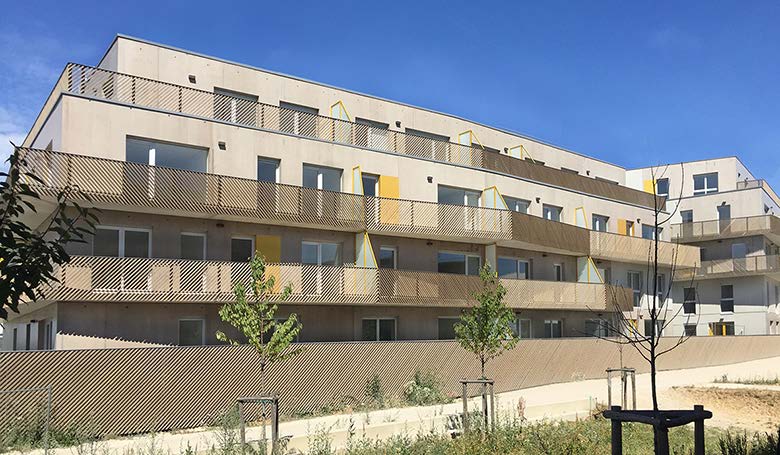 Construction de 9 logements individuels et 51 logements collectifs, ZAC Claudel à Amiens (59)