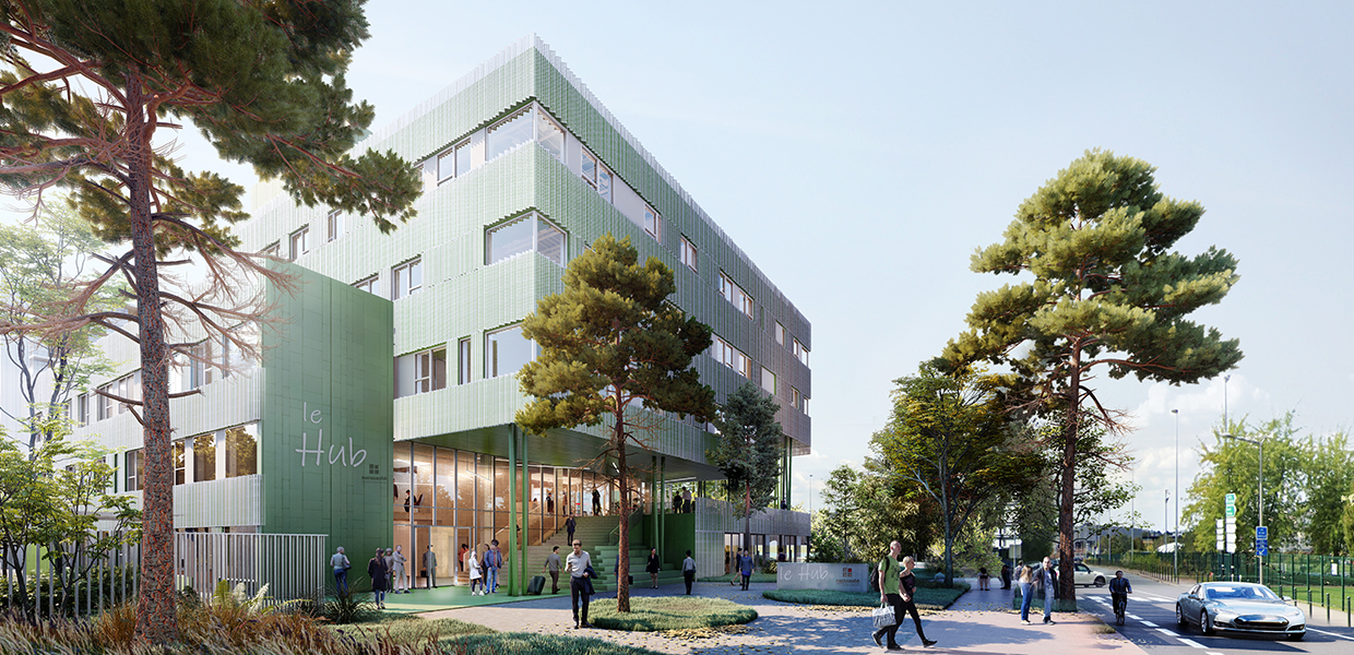 Construction du HUB EURASANTE et de l&rsquo;usine-école IMT  – Loos (59)
