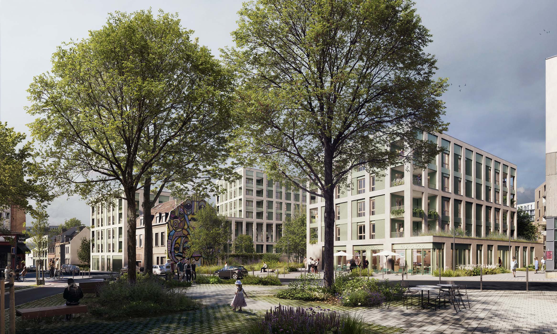 Ilot Pépinière – quartier St Maurice – Lille (59)