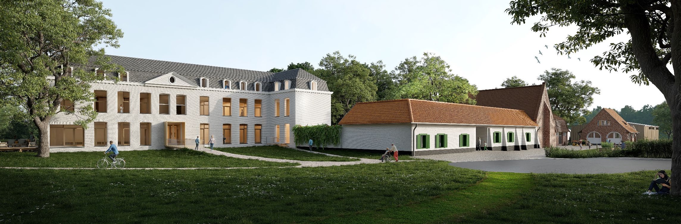 Réhabilitation globale de la ferme du recueil vers un tiers lieu agricole et urbain ouvert – Villeneuve D&rsquo;Ascq  (59)