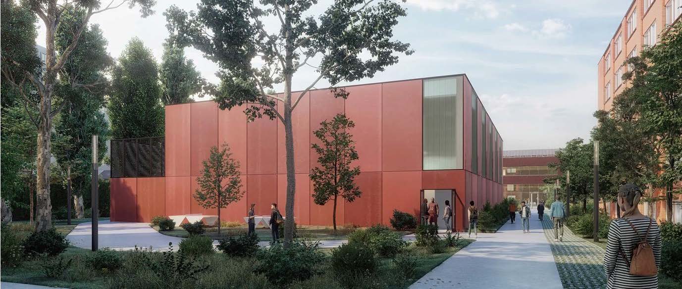 ICAM : Construction d&rsquo;une salle polyvalente pour les activités sportives et culturelles – Lille (59)