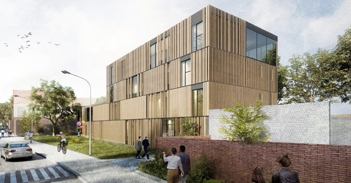Construction de 3 logements collectifs – foyer de vie de 22 logements – 2 logements individuels – LMH – Hellemmes (59)